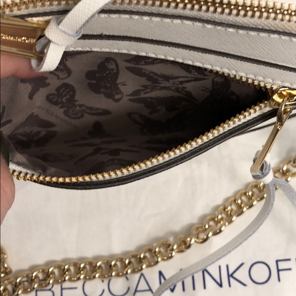 Rebecca Minkoff Avery White Bag with gold hardware - Picture 6 of 7